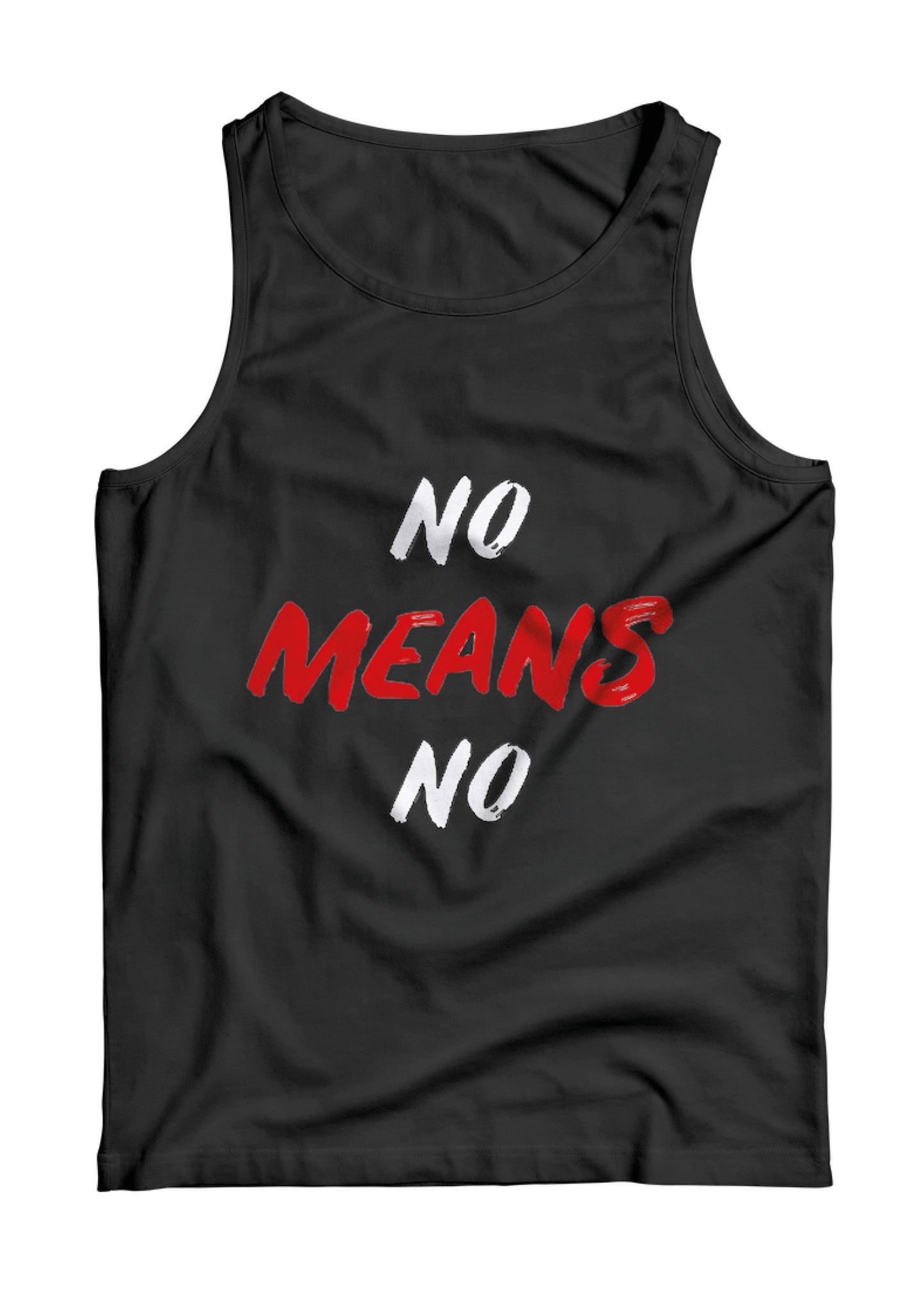 No Means No Vest Top